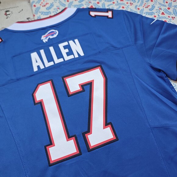 Buffalo Bills Josh Allen Jersey No. 17 - Picture 6 of 6